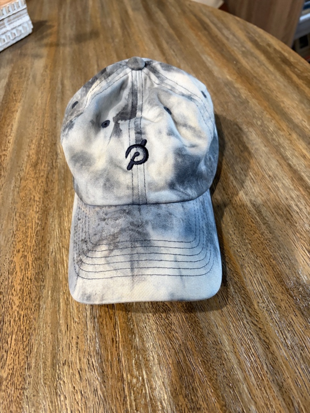 Peloton Blue Tie-Dye Baseball hat